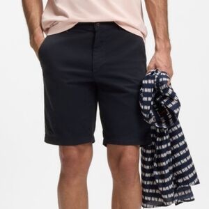 NWT! Hugo Boss Dark Blue Shorts Men's Size 36 R NEW $98 MSRP